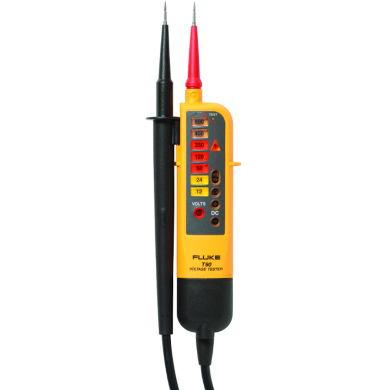 TESTEUR TENSION 12-690V     FLUKE-T90 2XAA   FLUKE