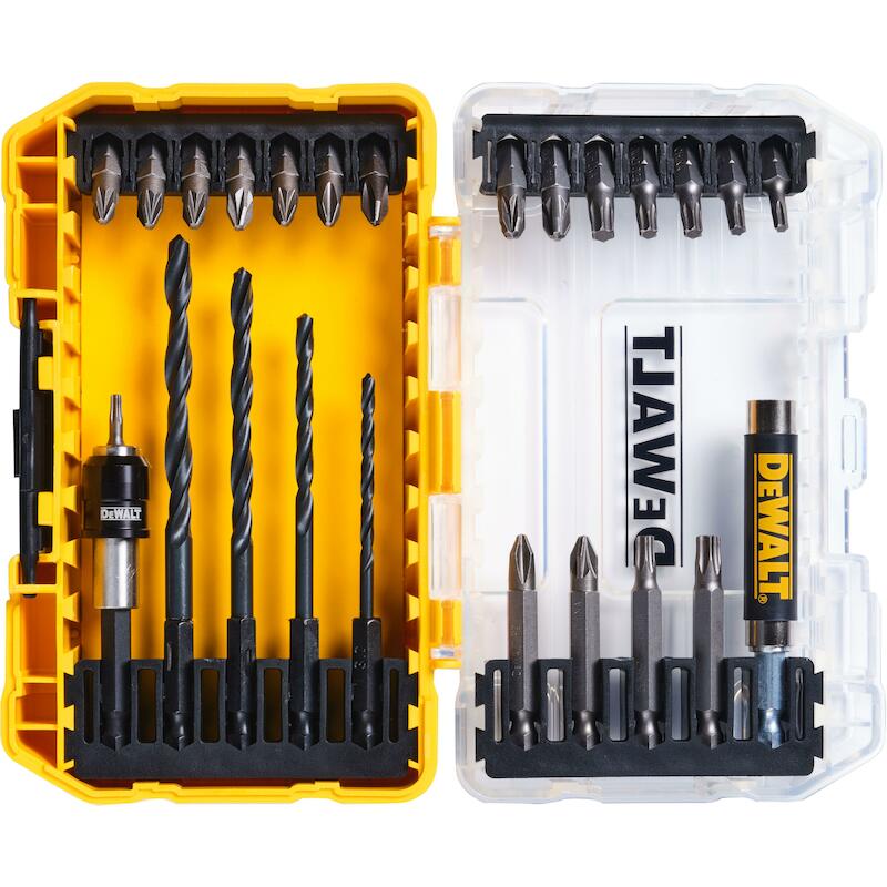 SET FORETS+EMBOUTS TOUGHC.  DT70708   (25PC)DEWALT