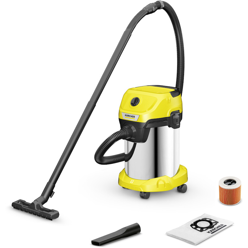 STOF-/WATERZUIGER 1000W/19L WD 3 S         KARCHER
