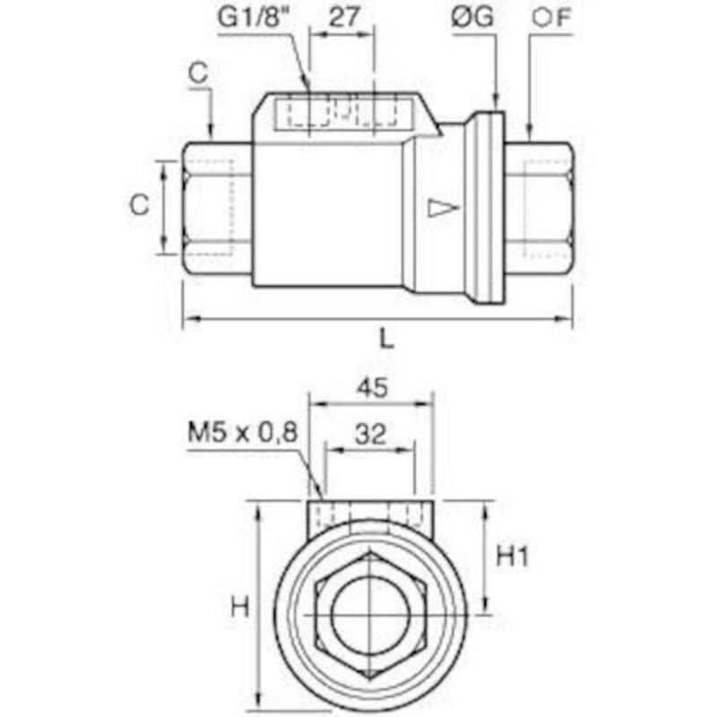LUCHTGEST.AFSL.  3/4"       4222 20 27 20   LEGRIS