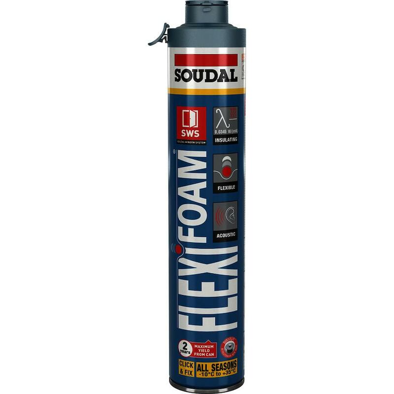 POLYURETHAAN SCHUIM - SOUDAL FLEXIFOAM - 750 ML