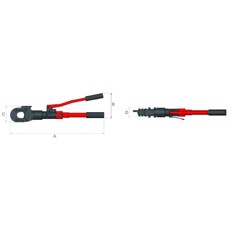 HI-FORCE  CT40       KABELKNIPPER