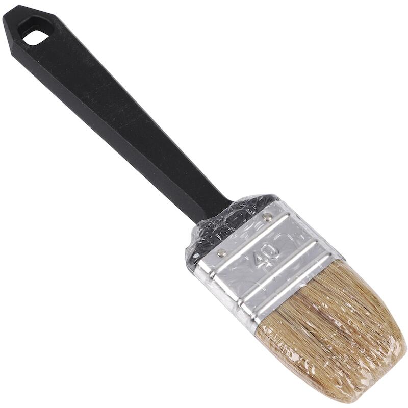 Copenhagen Pro - Platte wegwerpkwast - 23.205.40 - 40 mm - Wit varkenshaar - 08084427