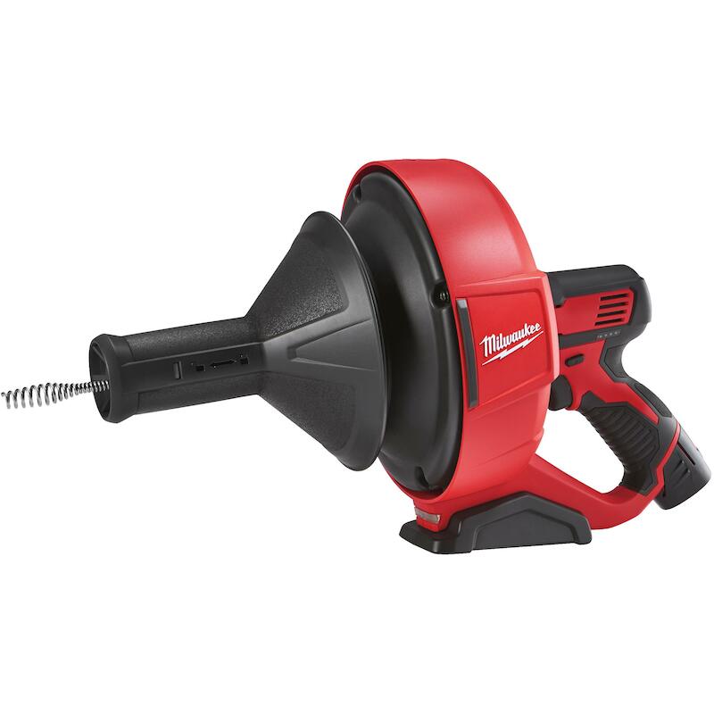 Milwaukee - Cordless drain cleaner - M12 BDC8-202C - 12 V - 2x 2.0 Ah - ø 8 mm spiral - 02860580