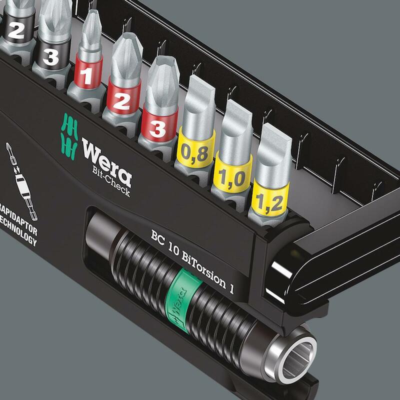 WERA BIT-CHECK 6 TX IMPAKTOR 1 (6-delig)