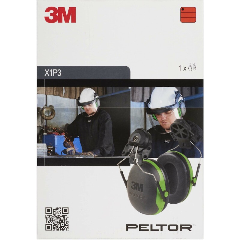CASQUE ANTI-BRUIT COQUILLES X1P3E - 27DB    PELTOR