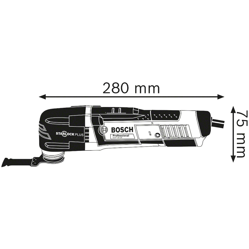 OSCILL.MULTITOOL 300W       GOP 30-28 +ACC(L-BOXX)
