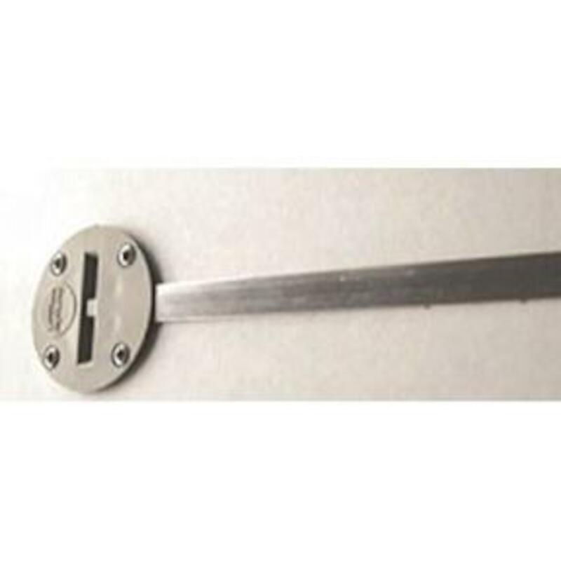 DEURSPANSET PROFIEL ALU 1647MM + 1 ZAKJE    VILLES