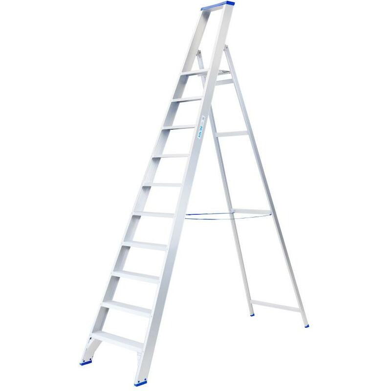 TRAPLADDER ENKEL    10 TREDEN  PT10 - 2,50M SOLIDE