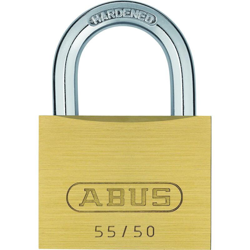 HANGSLOT MESSING GELIJKSL.  55/50 KA 5502     ABUS