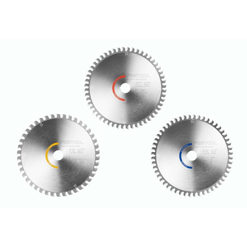 ASSORT.LAMES SC.CIRC.168MM  KSB-SORT/3 W/L/A (3PC)