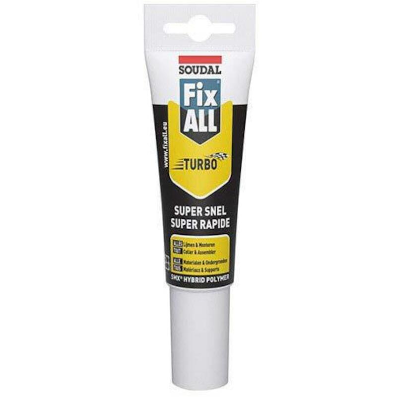 VERLIJMINGSKIT WIT    125ML FIX ALL TURBO   SOUDAL