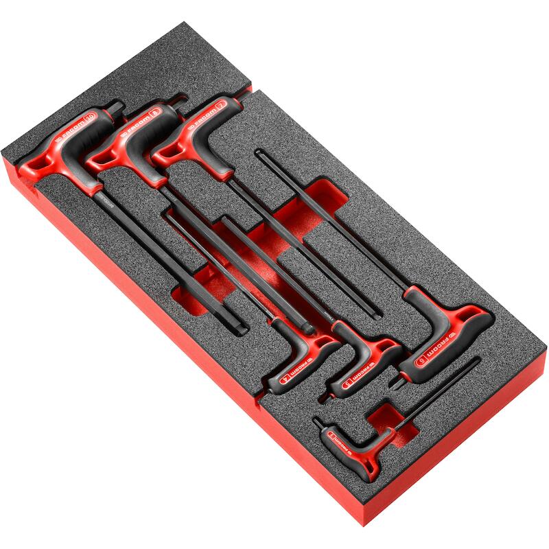 JEU DE CLÉS MÂLES "T" FOAM  MODM.84TZSA (7PC)FACOM