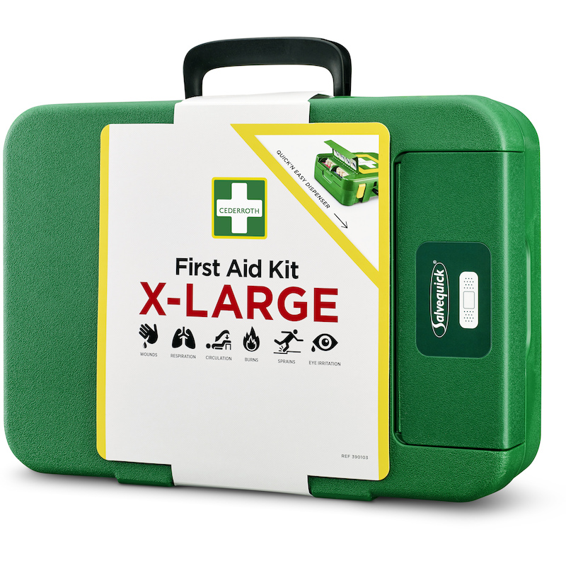 EERSTE HULP KIT X-LARGE     390103       CEDERROTH