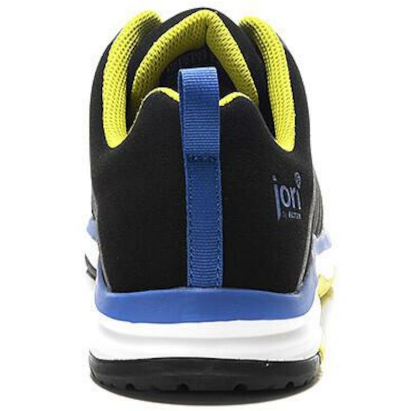 LAGE SCHOEN ESD - JORI JO_RAPID - S3 BLAUW EN GEEL 40