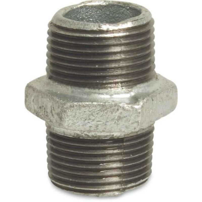 NIPPEL 1 1/2" X 1 1/2"BSPT  FIG.280    GIETIJ.-ZN