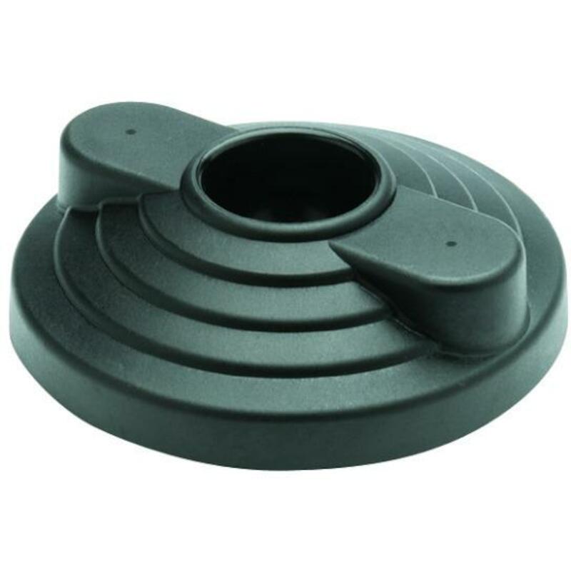 NIVELLEERVOET ZW.ANTI-SLIP  LV.F-80-14-AS    ELESA