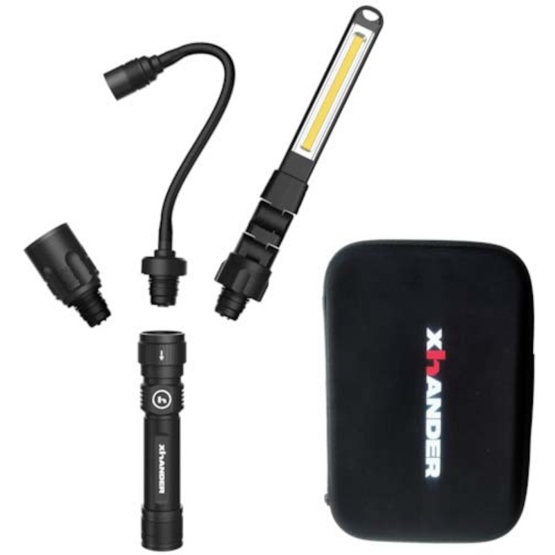 LAMPE POUCHE 1000LM-4U RECH.P52G1R2 3EN1   XHANDER