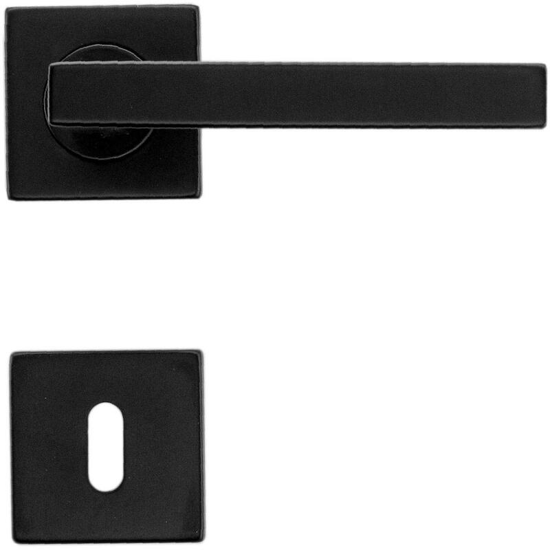 DEURKRUK 16MM R+E ZWART     PRO KUBIC SHAPE    HDD