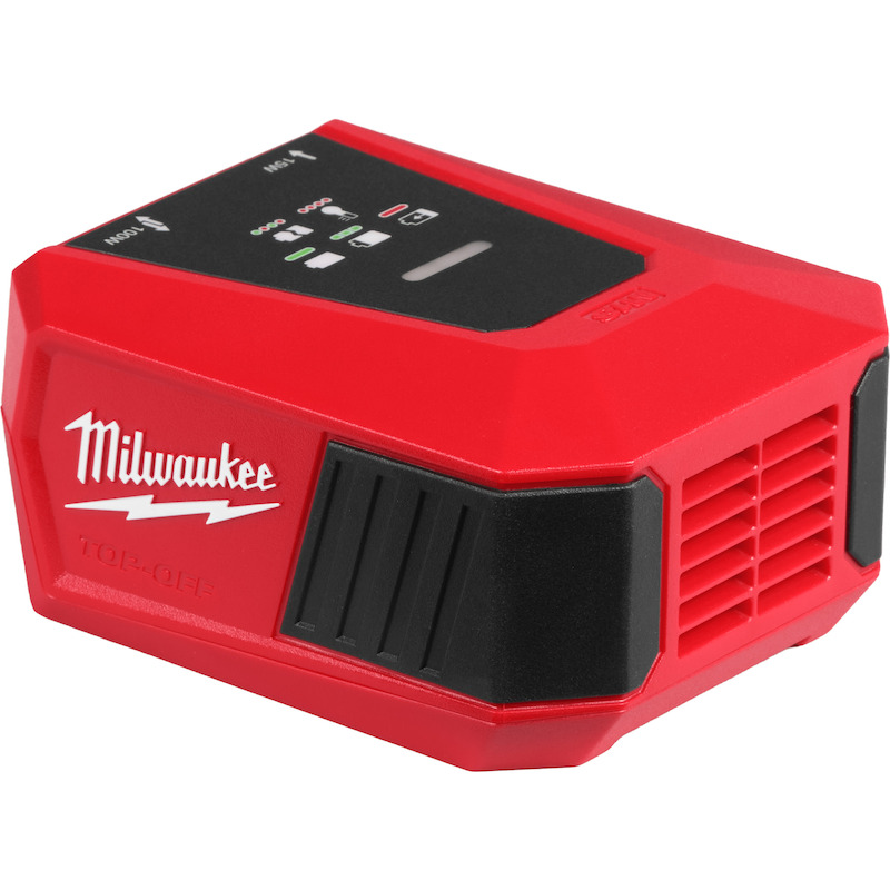Milwaukee - Battery charger and power bank - M18 TC-0 - Li-ion - 18 V - 2.5 a - 08123303