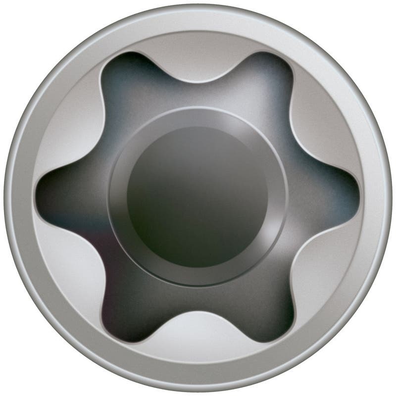 SPAANDERPLAATSCHROEF - SPAX T-STAR PLUS - CILINDERT25 GEDEELTELIJKE DRAAD 5X80 MM (100 EA)