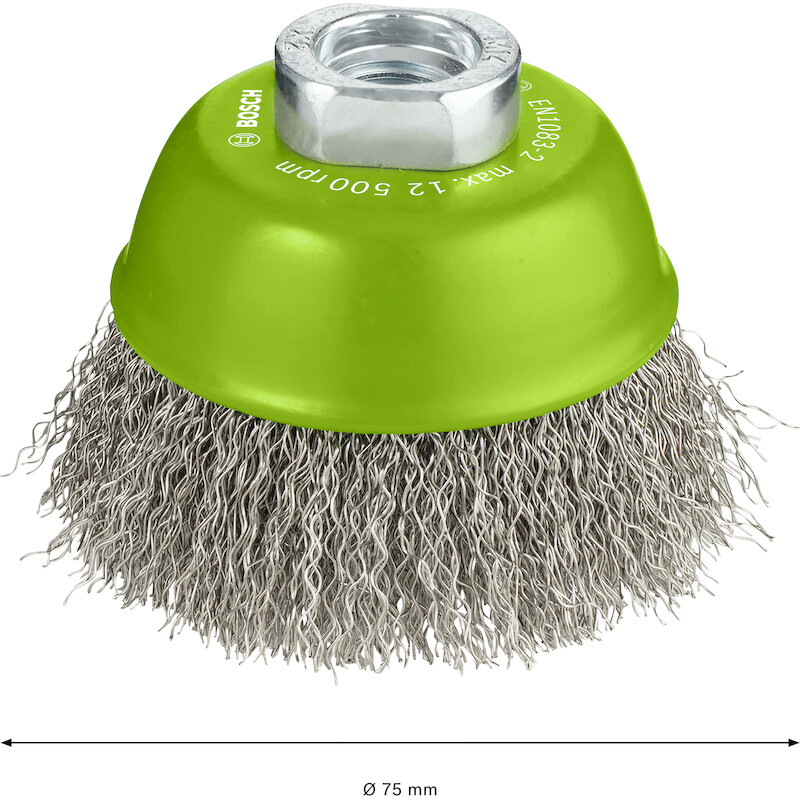 BROSSE BOISSEAU 75MM 0,3MM  2608622102       BOSCH