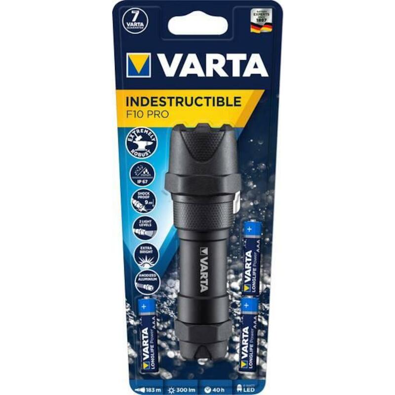 LAMPE DE POCHE 18710 3AAA   INDESTRUCTIBLE   VARTA
