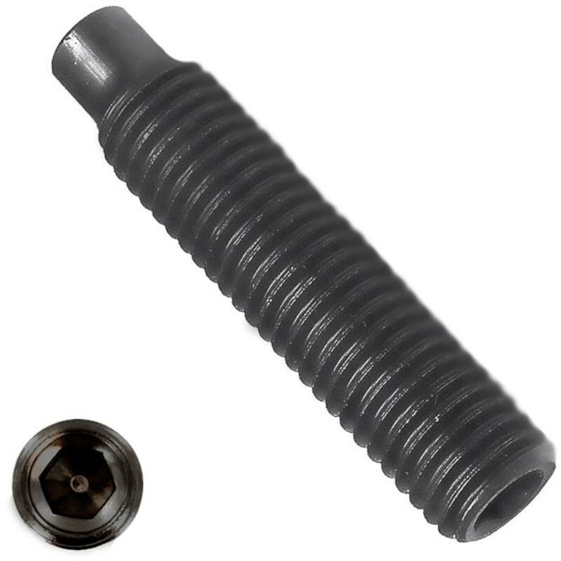 STELSCHROEF - DIN 915 - M10 X 12 MM - BLANK 45H