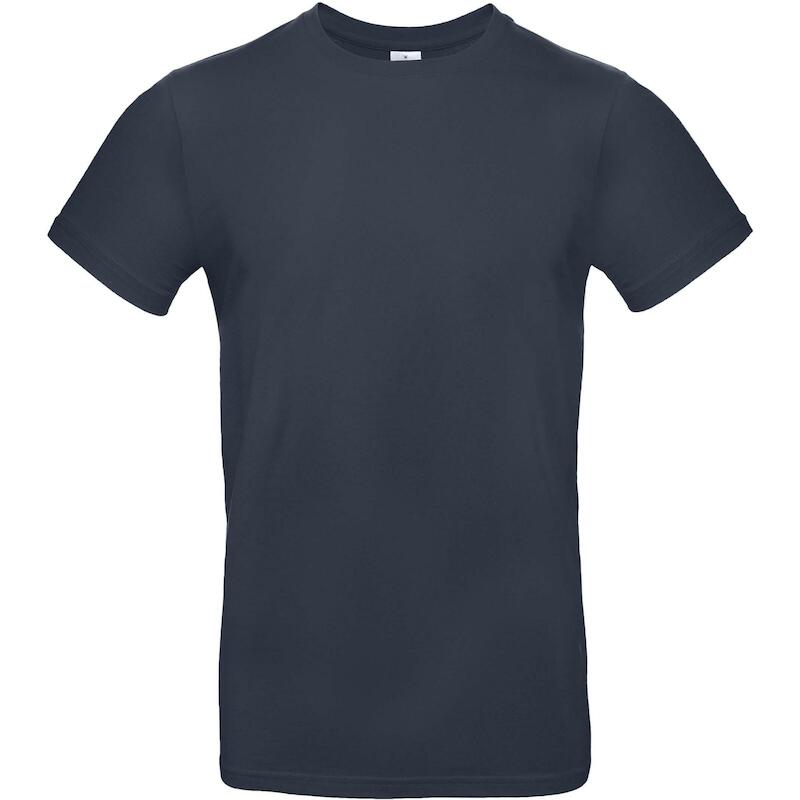 T-SHIRT KATOEN              E190 MARINE      M B&C