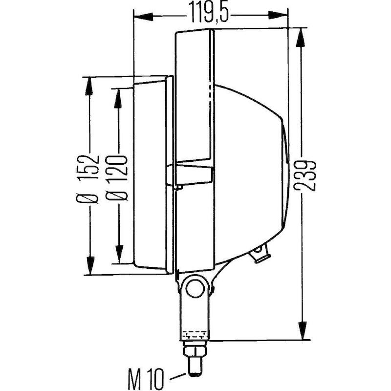 WERKLICHT HALOGEEN          1G3 005 760-001  HELLA