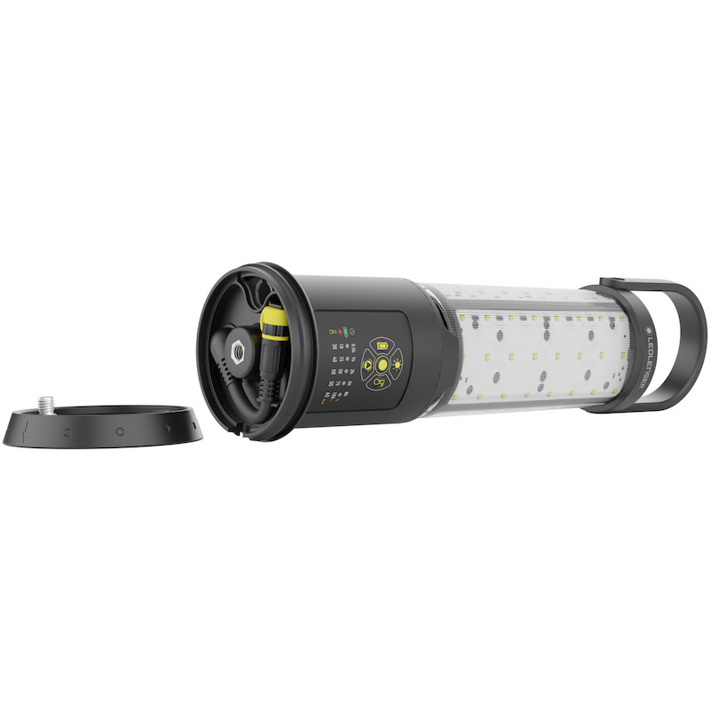 LANTAARN LED 6300LM OPLAADB AL10R WORK  LED LENSER
