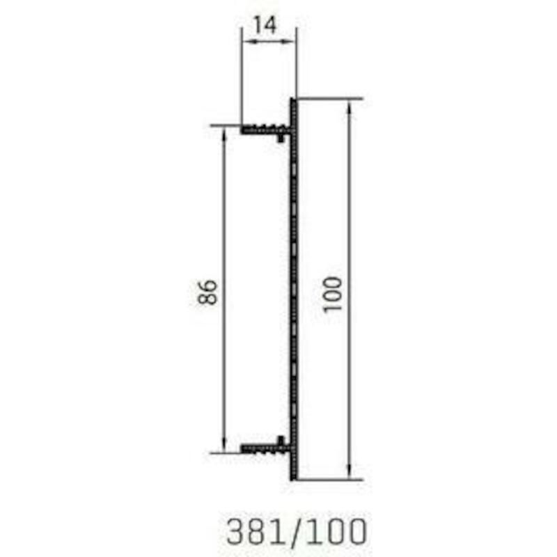 VENTILATIESTRIP NATUURKL.X  381 500X100     RENSON