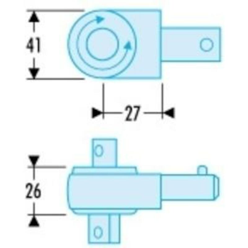 RATEL 14 X 18          1/2" S.382            FACOM