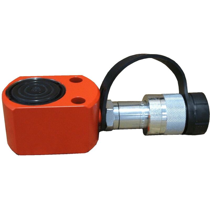 10 TONNE CAPACITY, SINGLE ACTING, LOW HEIGHT PAD CYLINDER - HPS100 - HI-FORCE
