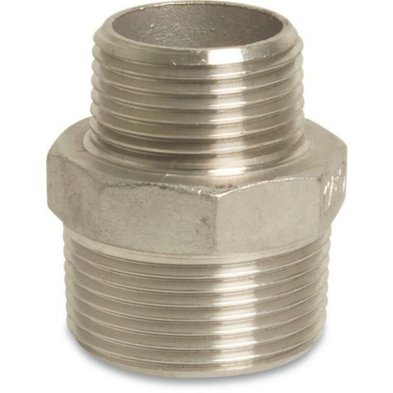 VERL.NIPP.1" X 1/2"BSPT     FIG.245    RVS