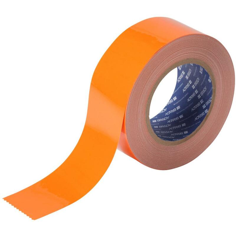 BANDE DE MARQ.DE SOL ORANGE 104316 50,8MMX30M