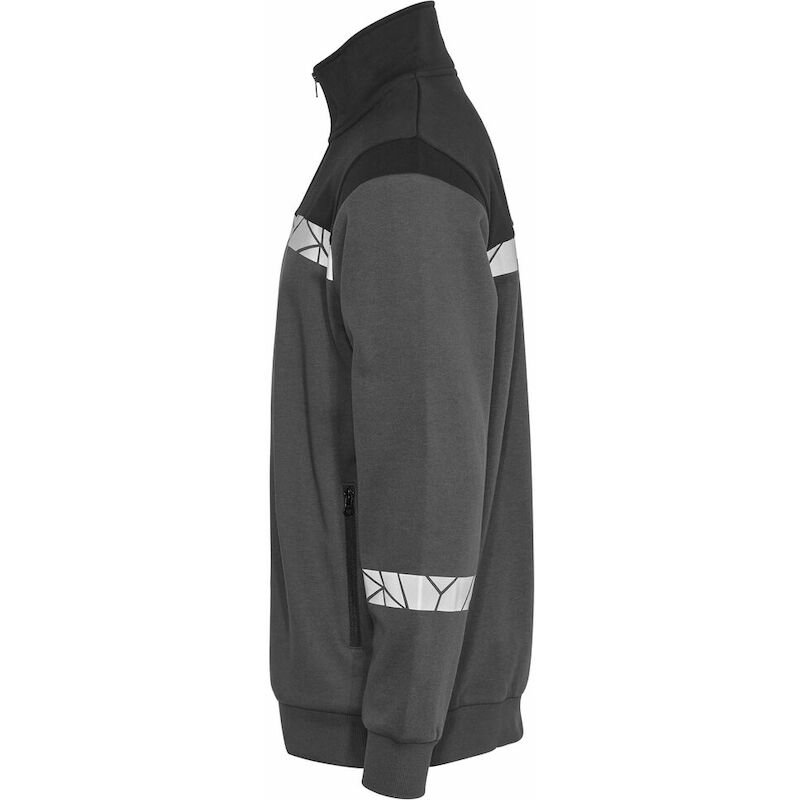 VESTE SWEAT/ZIP              7103 GRI/NO  L PROJOB