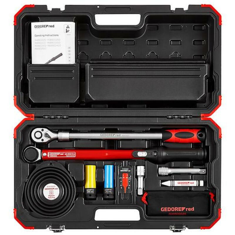 WIELMONTAGESET              R6890 (11ST)GEDORE RED