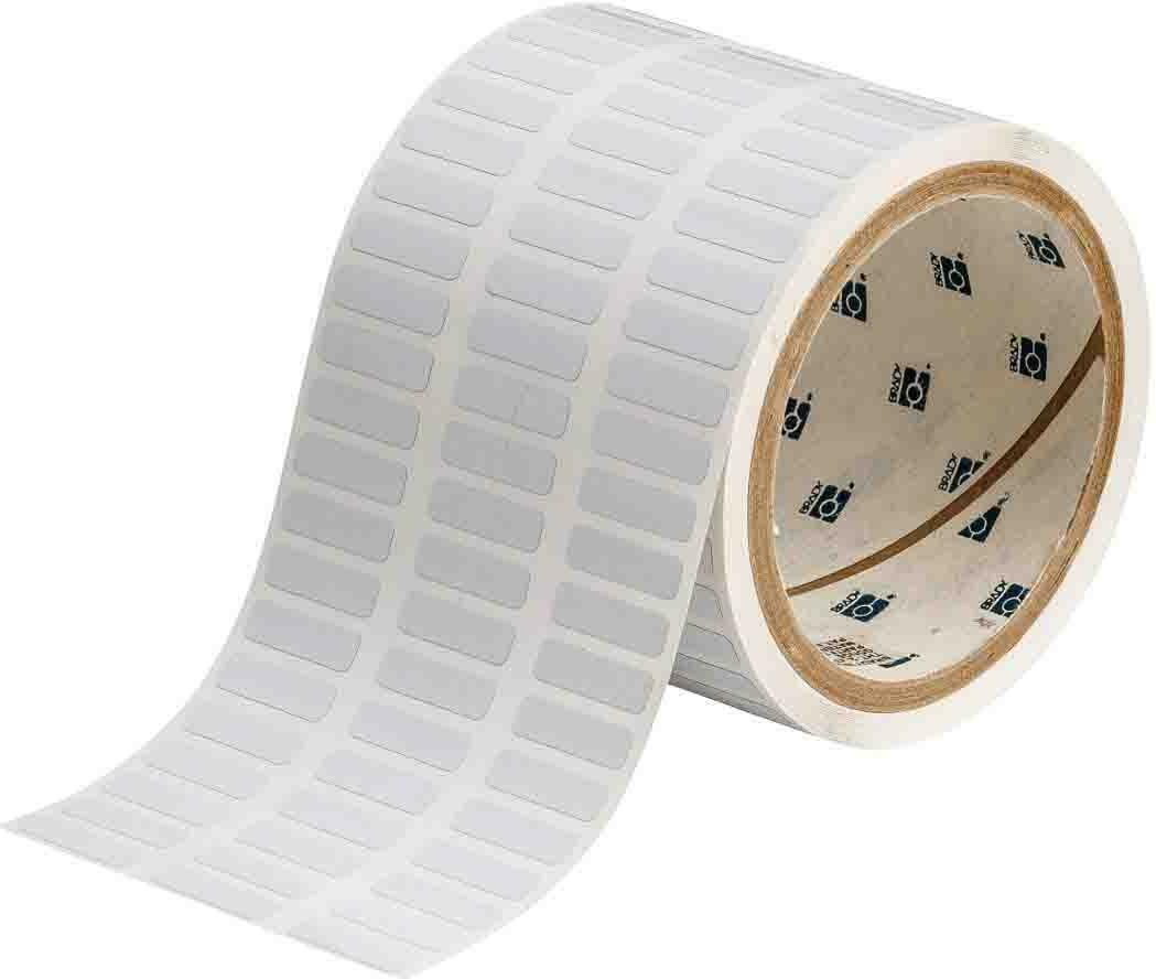ÉTIQUETTE - BRADY 134271 - VIERGE BLANC BRILLANT 22.86MM X 6.35 MM (10000 EA)
