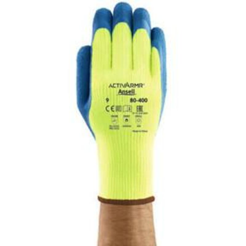 GANT ACTIVARMR JAUNE/BLEU   80-400       10 ANSELL