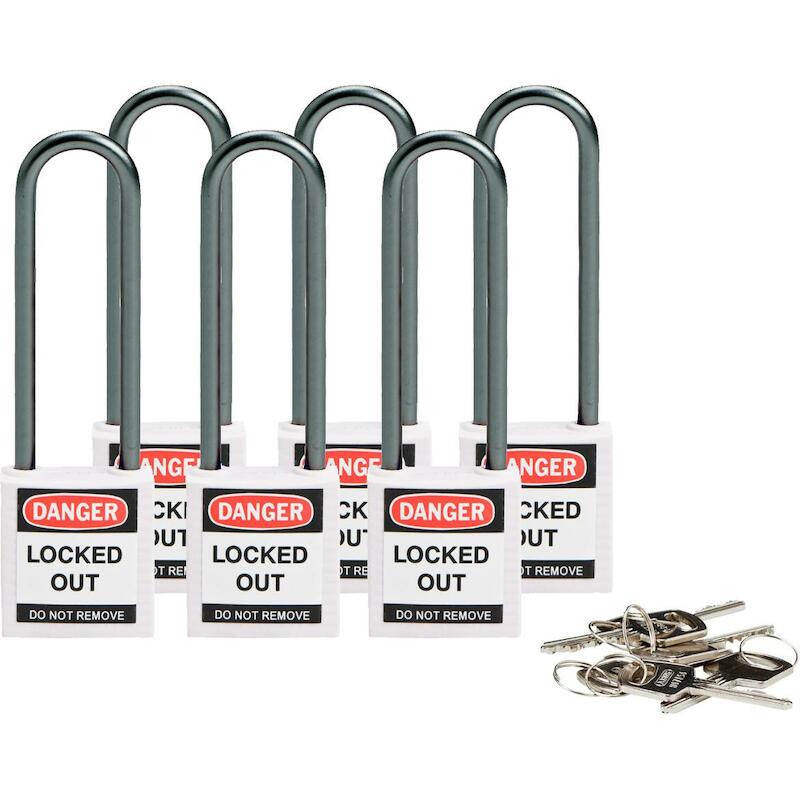 HANGSLOT - BRADY 814152 - 32 MM WIT (6 EA)