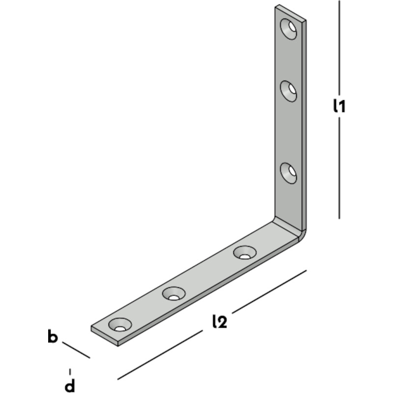 DORPELHOEK ZWAAR ZN         82473 - 175X175MM