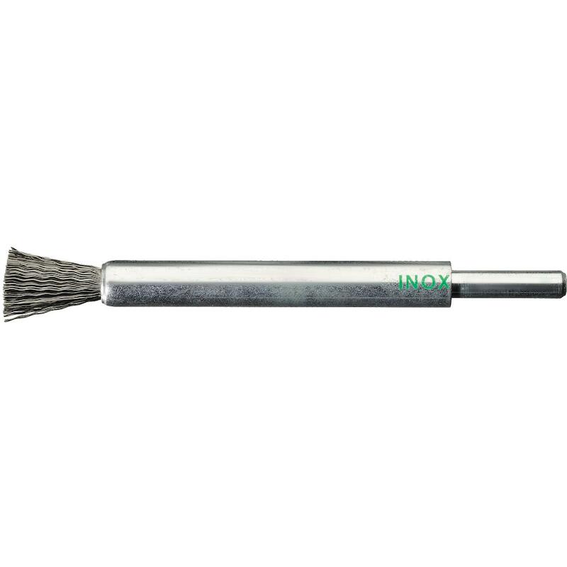 PENSEELBORSTEL D12 L120 S6  458341 RVS    LESSMANN