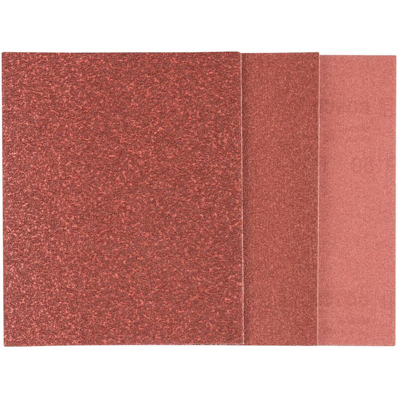 SET SCHUURVELLEN 115X140MM  2609256B18 DIVERS(10ST