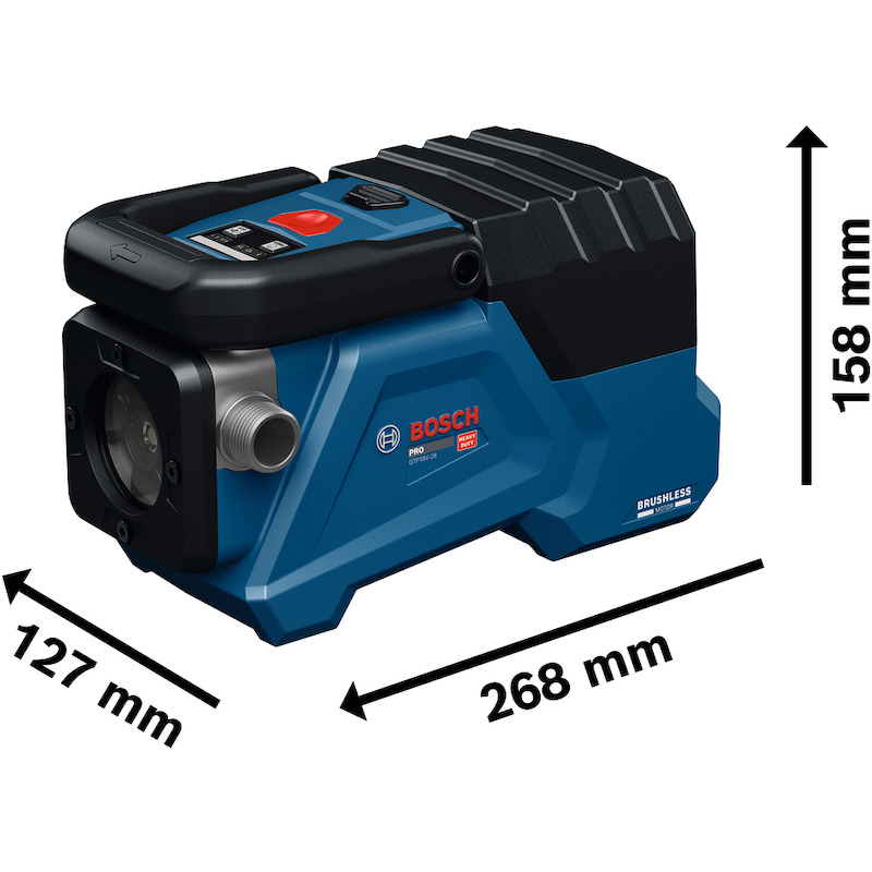 ACCU-HEVELPOMP 18V/BODY     GTP18V-28        BOSCH