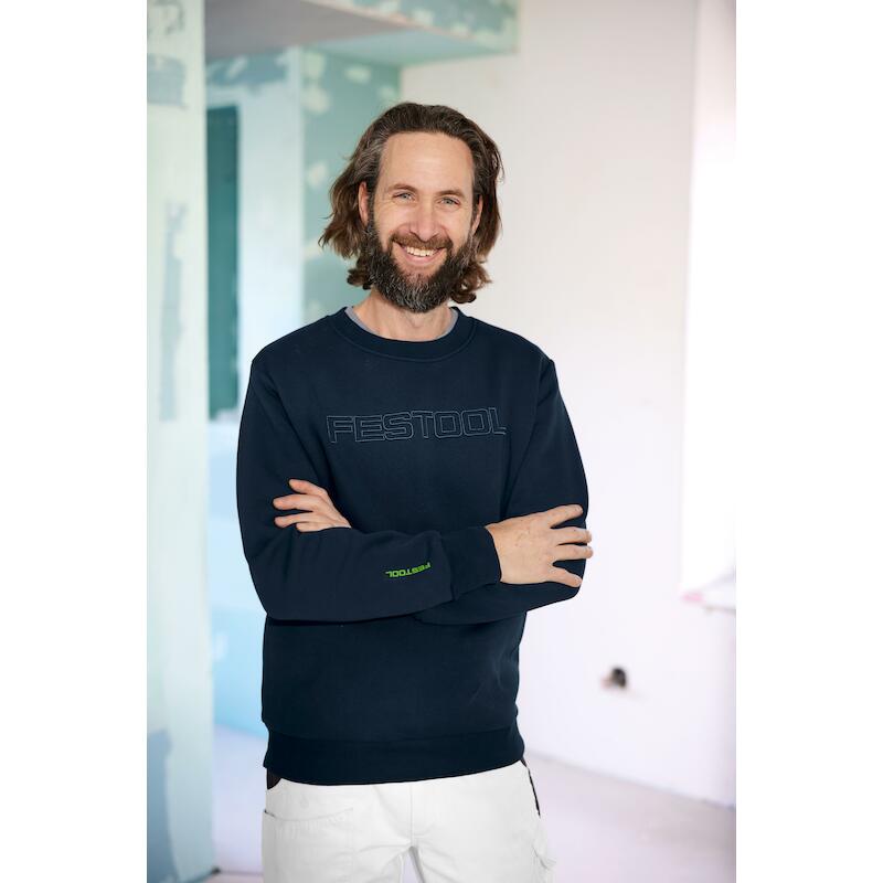 SWEATSHIRT BLEU + LOGO      SW-FT1       S FESTOOL