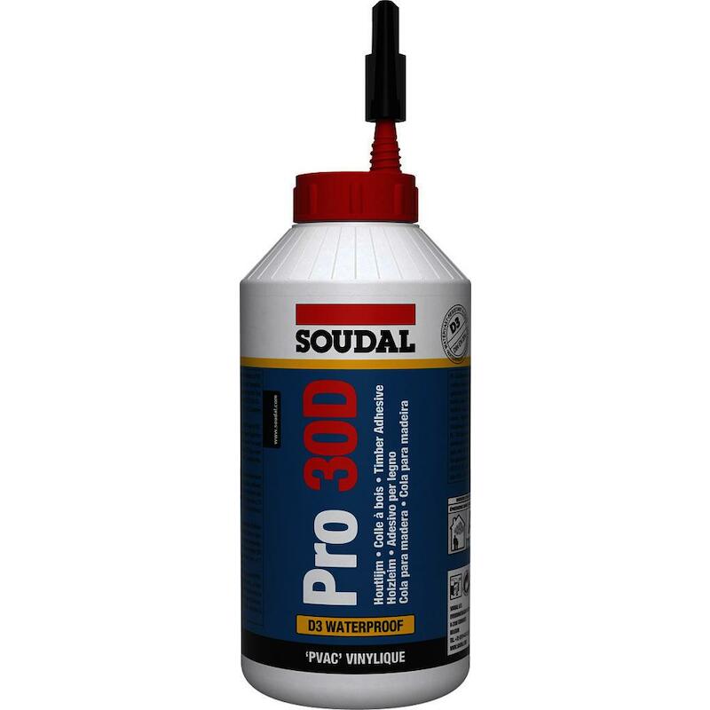 COLLE À BOIS RÉS.EAU  750GR PRO 30D         SOUDAL