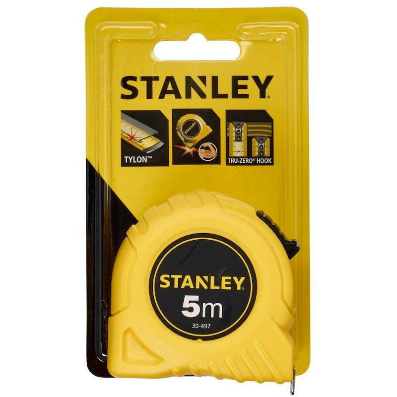 MÈTRE RUBAN STANDARD 19MM   0-30-497  5M   STANLEY