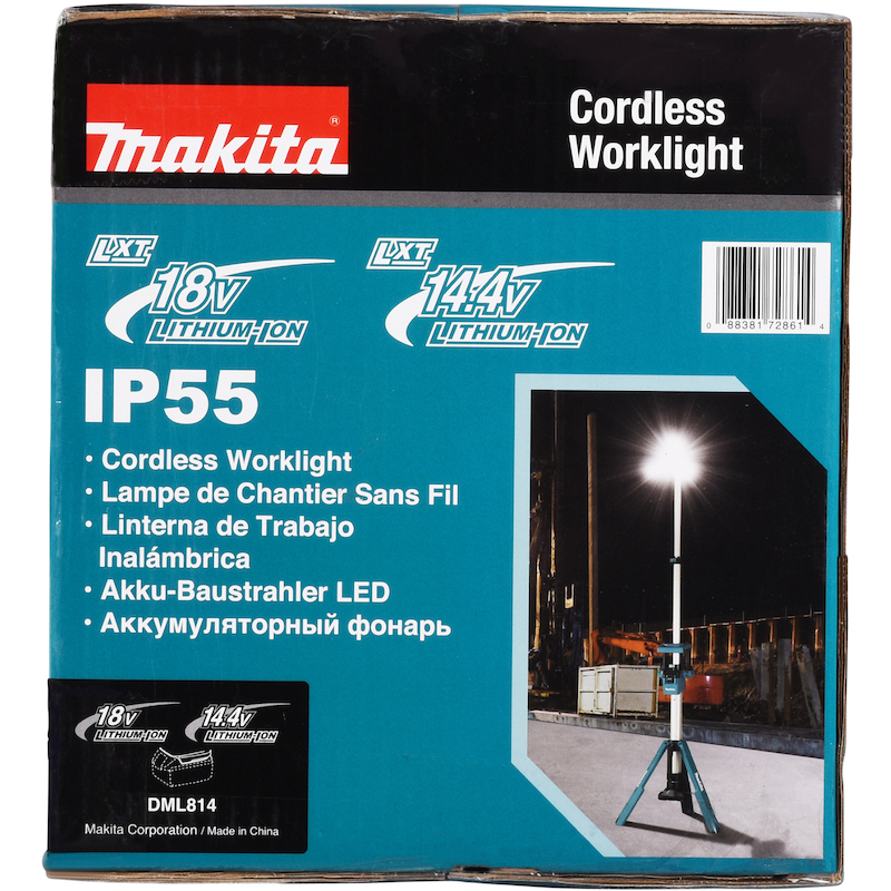 LAMPE DE TRAVAIL LXT® - DML814 - MAKITA
