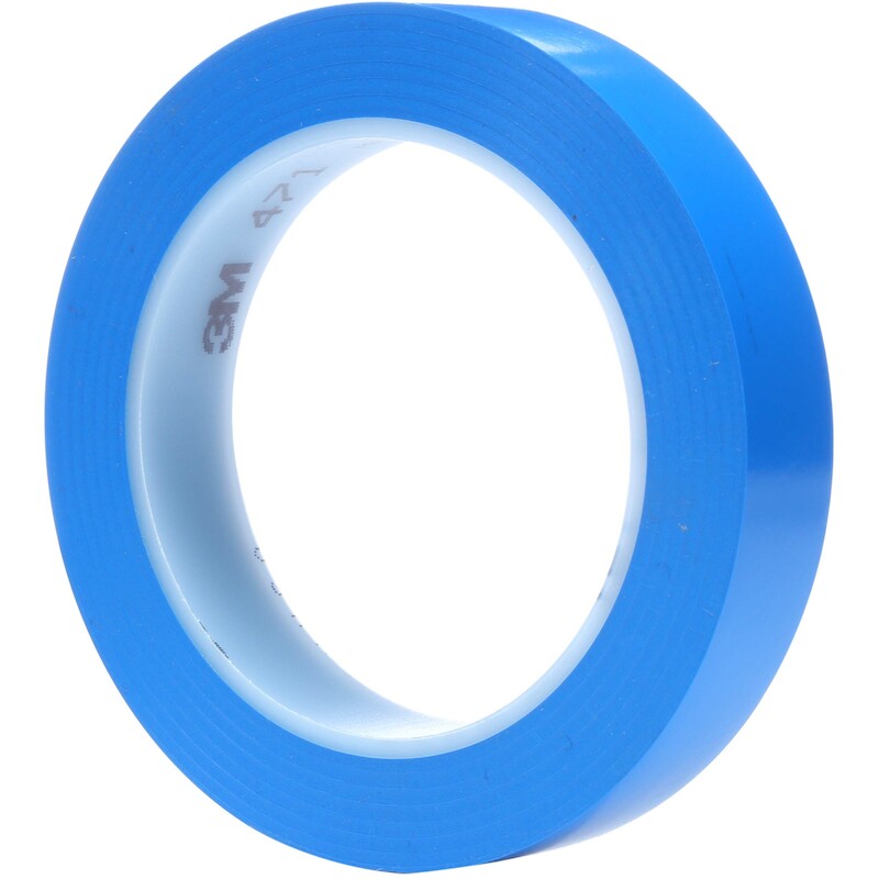 RUBAN ADHÉSIF VINYL BLEU    471 19MM X 33M      3M